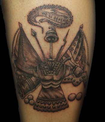 Tattoos - Army Flag - 31226